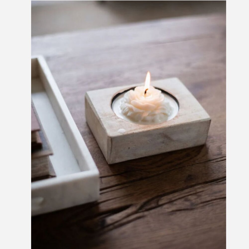 Flower Box Soy Candle 10oz I CRANBERRY JOY Scent